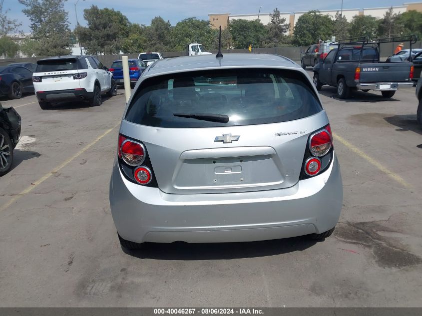 1G1JC6SG1E410571 2014 Chevrolet Sonic Lt