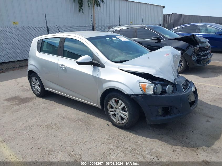 1G1JC6SG1E410571 2014 Chevrolet Sonic Lt