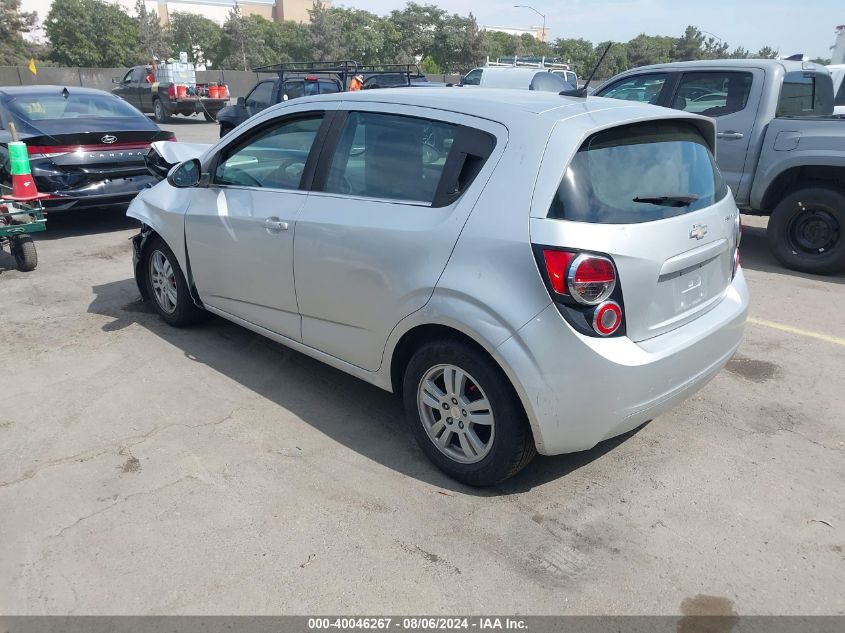 1G1JC6SG1E410571 2014 Chevrolet Sonic Lt