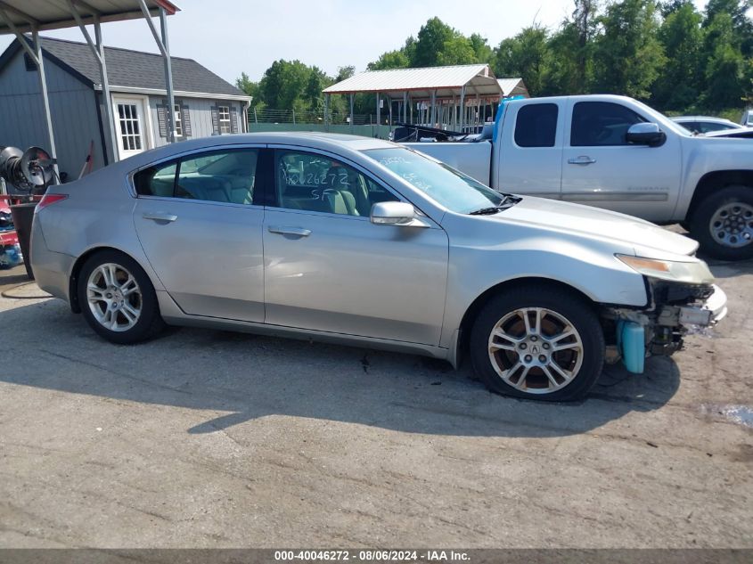 2011 Acura Tl 3.5 VIN: 19UUA8F25BA001780 Lot: 40046272