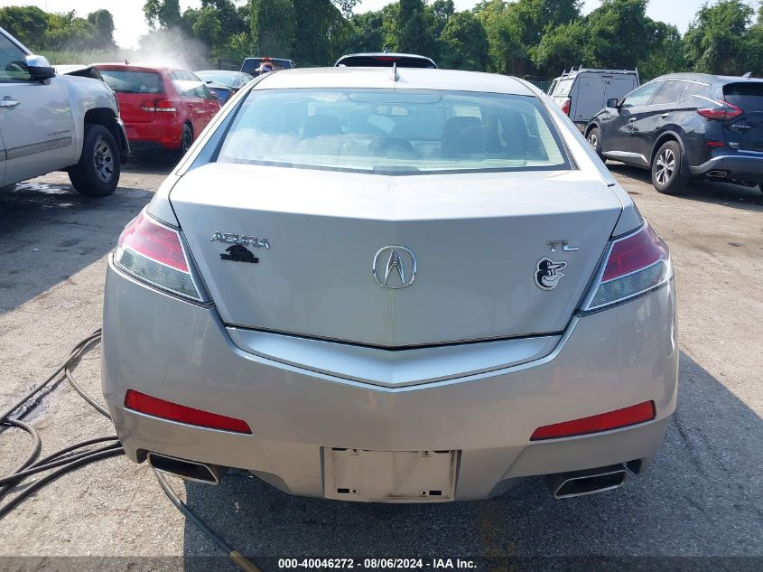 2011 Acura Tl 3.5 VIN: 19UUA8F25BA001780 Lot: 40046272