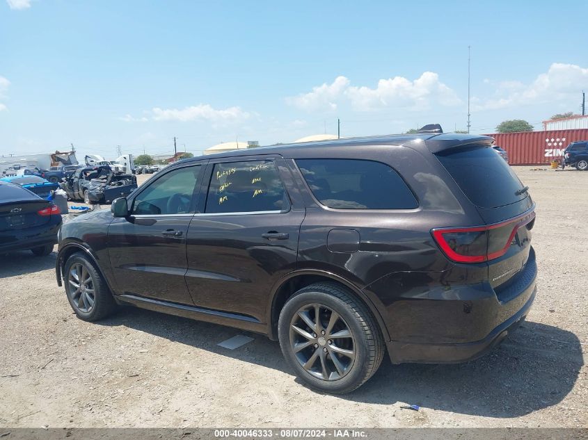 2017 Dodge Durango Gt Rwd VIN: 1C4RDHDGXHC829895 Lot: 40046333