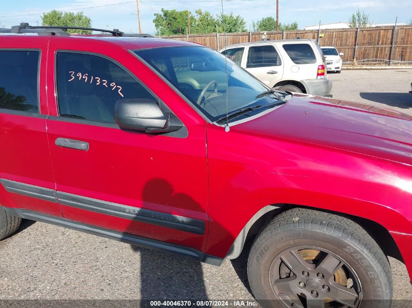 2005 Jeep Grand Cherokee Laredo VIN: 1J4HR48N75C556466 Lot: 40046370