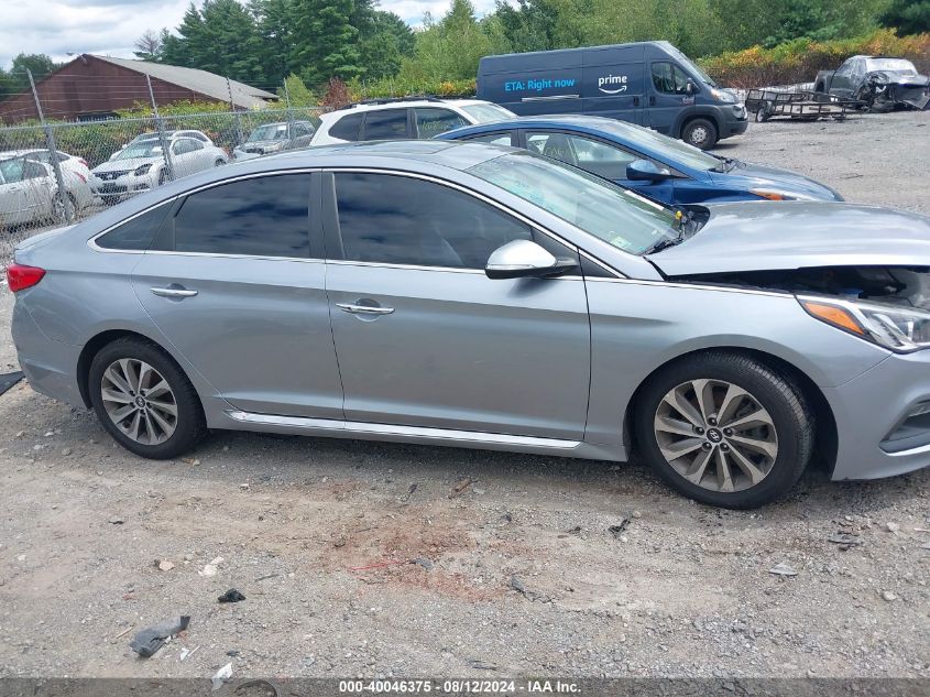 2016 Hyundai Sonata Sport VIN: 5NPE34AFXGH371610 Lot: 40046375