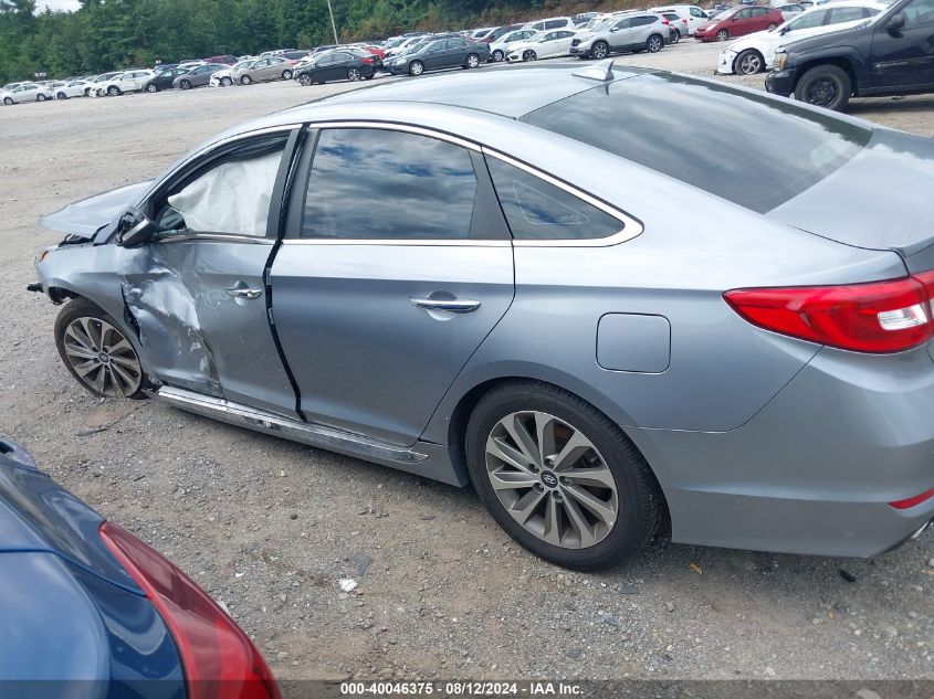 2016 Hyundai Sonata Sport VIN: 5NPE34AFXGH371610 Lot: 40046375