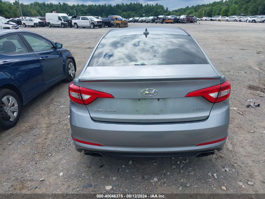 2016 Hyundai Sonata Sport VIN: 5NPE34AFXGH371610 Lot: 40046375