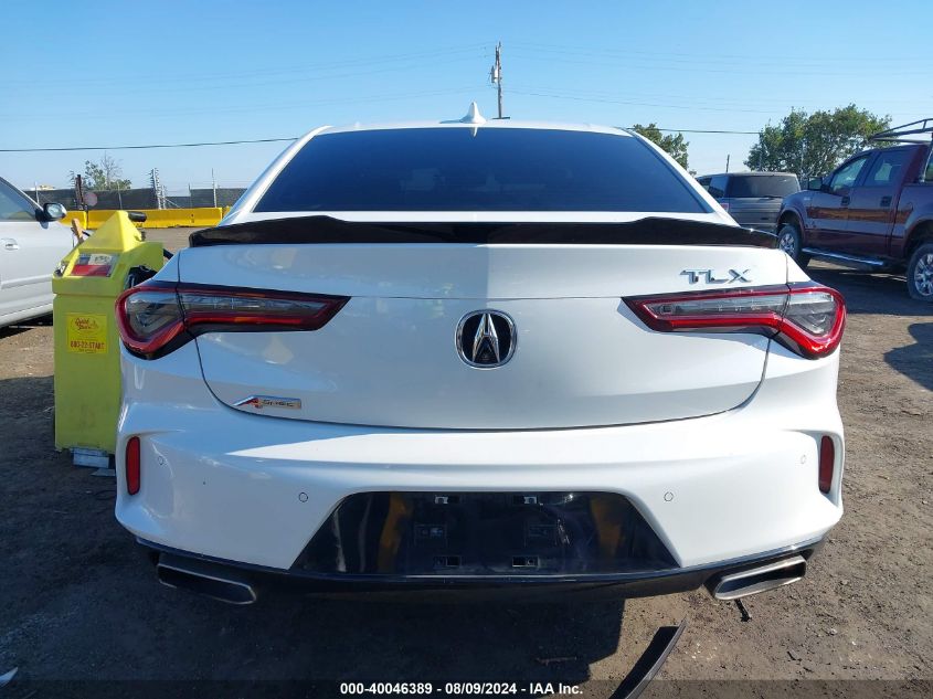 2021 Acura Tlx A-Spec Package VIN: 19UUB5F50MA006765 Lot: 40046389