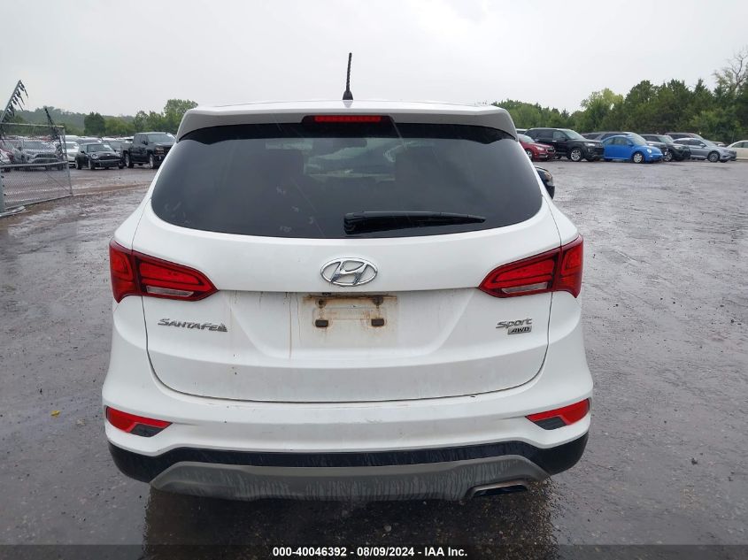 2018 Hyundai Santa Fe Sport 2.4L VIN: 5NMZTDLB5JH085597 Lot: 40046392