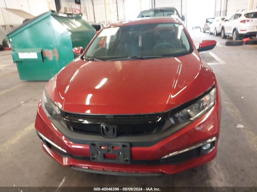 2019 Honda Civic Lx VIN: 19XFC2F64KE209910 Lot: 40046396