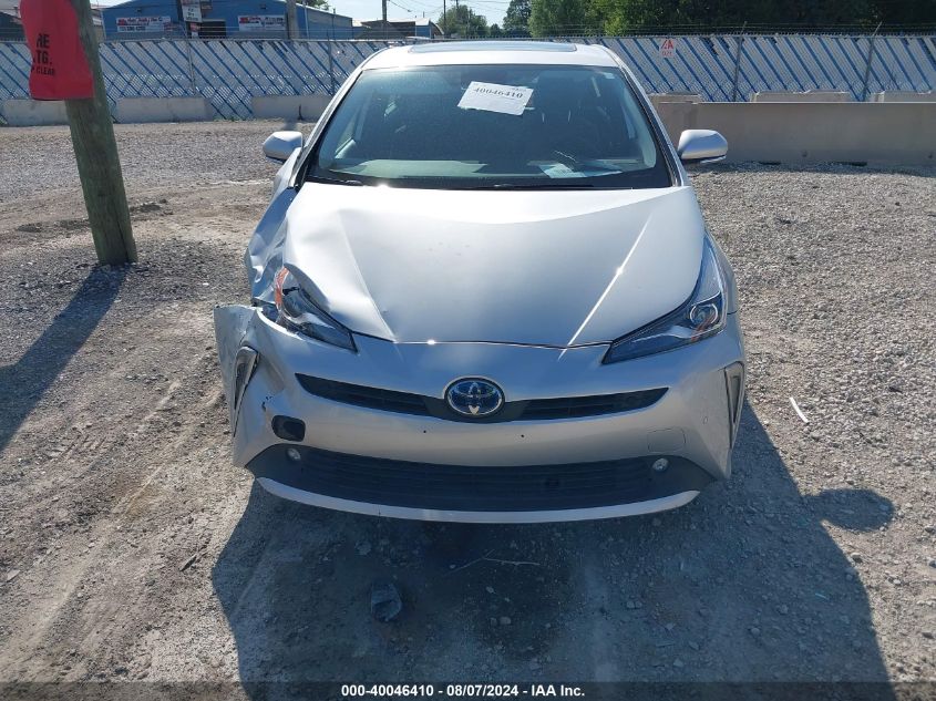 2022 Toyota Prius Limited VIN: JTDKAMFU4N3157737 Lot: 40046410