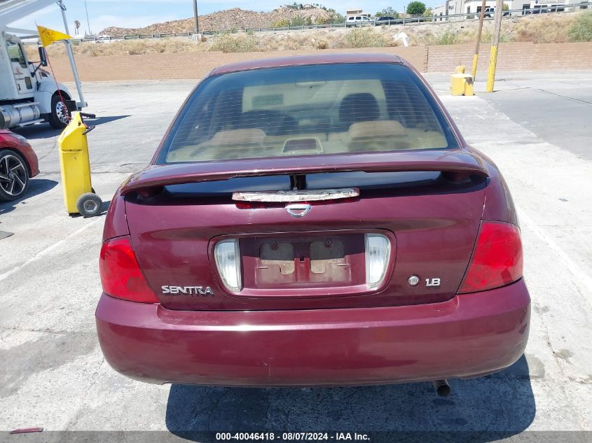 2004 Nissan Sentra 1.8S VIN: 3N1CB51D74L883936 Lot: 40046418