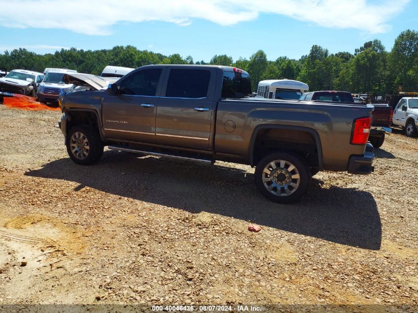 2015 GMC Sierra 2500Hd Denali VIN: 1GT120E82FF608668 Lot: 40046436