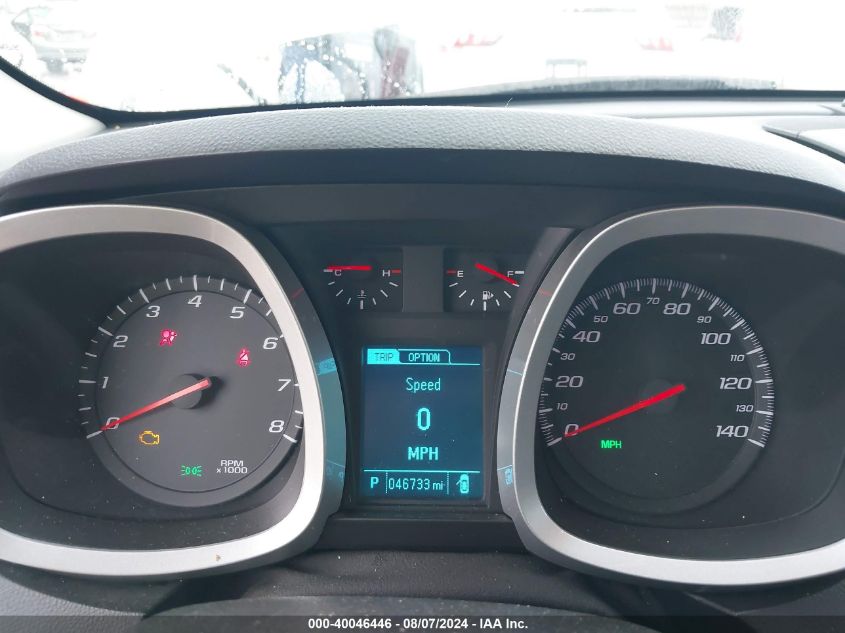 2013 Chevrolet Equinox 1Lt VIN: 2GNALDEK7D1169446 Lot: 40046446