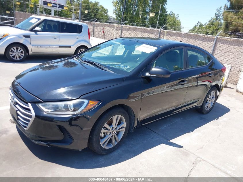 KMHD84LF0JU522280 2018 HYUNDAI ELANTRA - Image 2