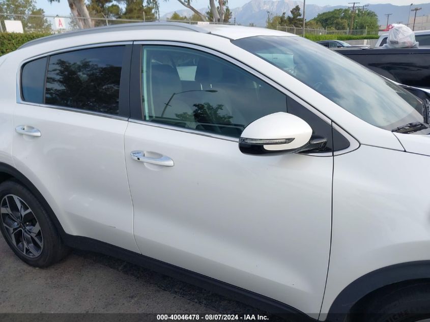 2021 Kia Sportage Ex VIN: KNDPN3AC9M7927277 Lot: 40046478