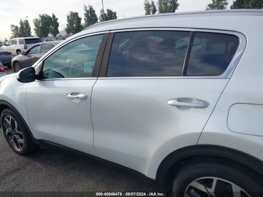 2021 Kia Sportage Ex VIN: KNDPN3AC9M7927277 Lot: 40046478