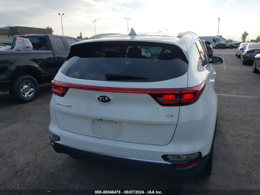 2021 Kia Sportage Ex VIN: KNDPN3AC9M7927277 Lot: 40046478