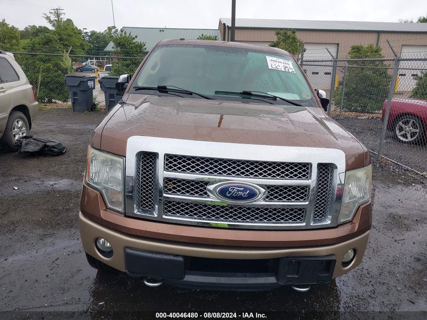 2011 Ford F-150 Lariat VIN: 1FTFW1ET7BKD33515 Lot: 40046480
