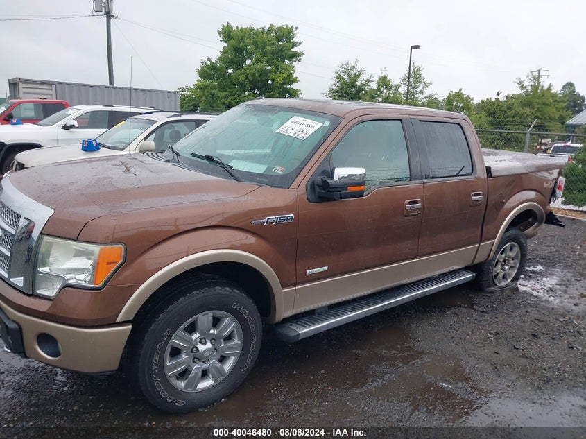 2011 Ford F-150 Lariat VIN: 1FTFW1ET7BKD33515 Lot: 40046480