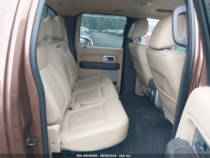 2011 Ford F-150 Lariat VIN: 1FTFW1ET7BKD33515 Lot: 40046480