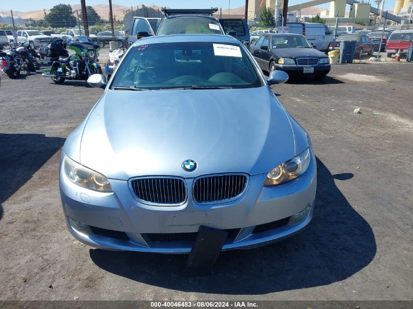 2009 BMW 328I VIN: WBAWR33509P343580 Lot: 40046483