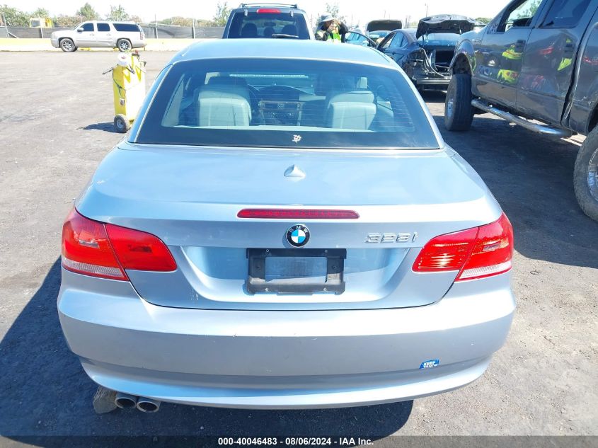 2009 BMW 328I VIN: WBAWR33509P343580 Lot: 40046483