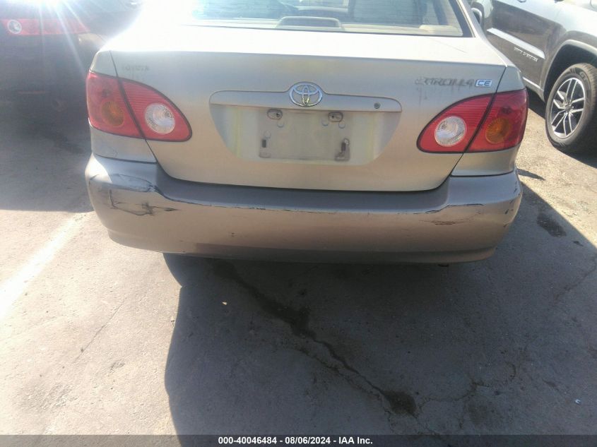2004 Toyota Corolla Ce VIN: 1NXBR32E44Z200348 Lot: 40046484