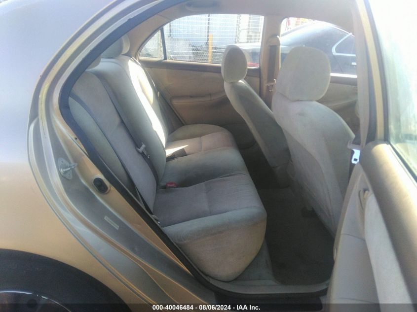 2004 Toyota Corolla Ce VIN: 1NXBR32E44Z200348 Lot: 40046484