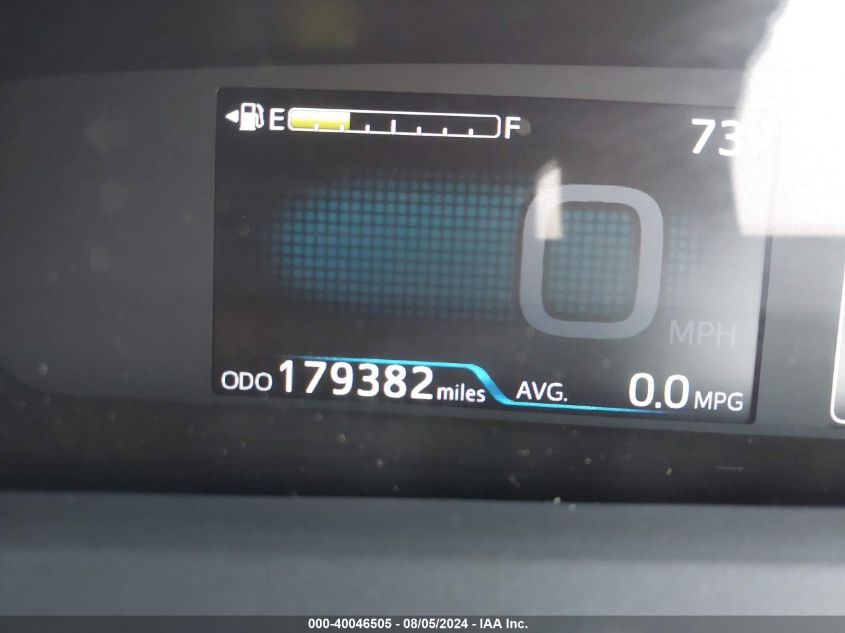 2016 Toyota Prius Three Touring VIN: JTDKARFU8G3521853 Lot: 40046505