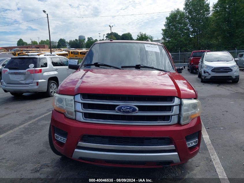 2016 Ford Expedition El Platinum VIN: 1FMJK1LT3GEF44415 Lot: 40046535