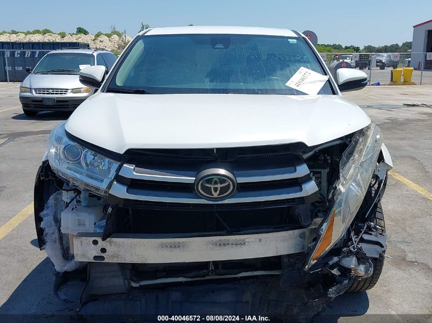 2017 Toyota Highlander Le Plus VIN: 5TDZZRFH7HS187986 Lot: 40046572