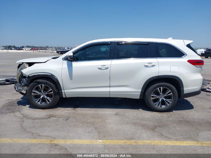 2017 Toyota Highlander Le Plus VIN: 5TDZZRFH7HS187986 Lot: 40046572