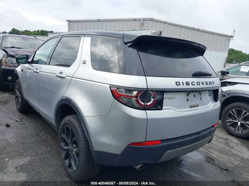 2017 LAND ROVER DISCOVERY SPORT HSE - SALCR2BG5HH687636