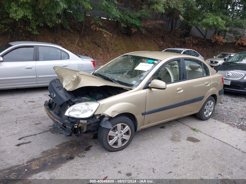 2009 Kia Rio Lx VIN: KNADE223396502921 Lot: 40046600