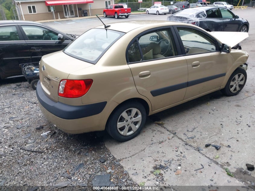 2009 Kia Rio Lx VIN: KNADE223396502921 Lot: 40046600