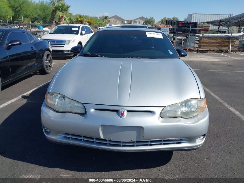 2000 Chevrolet Monte Carlo Ls VIN: 2G1WW12E8Y9187408 Lot: 40046606