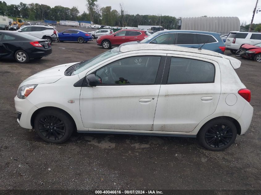 2019 Mitsubishi Mirage Le VIN: ML32A5HJ5KH004634 Lot: 40046616