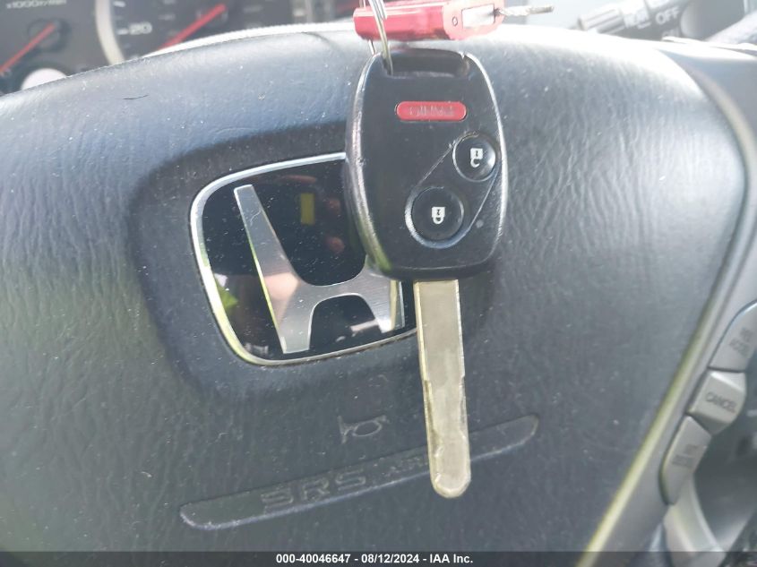 2005 Honda Pilot Ex-L VIN: 5FNYF18625B024809 Lot: 40046647