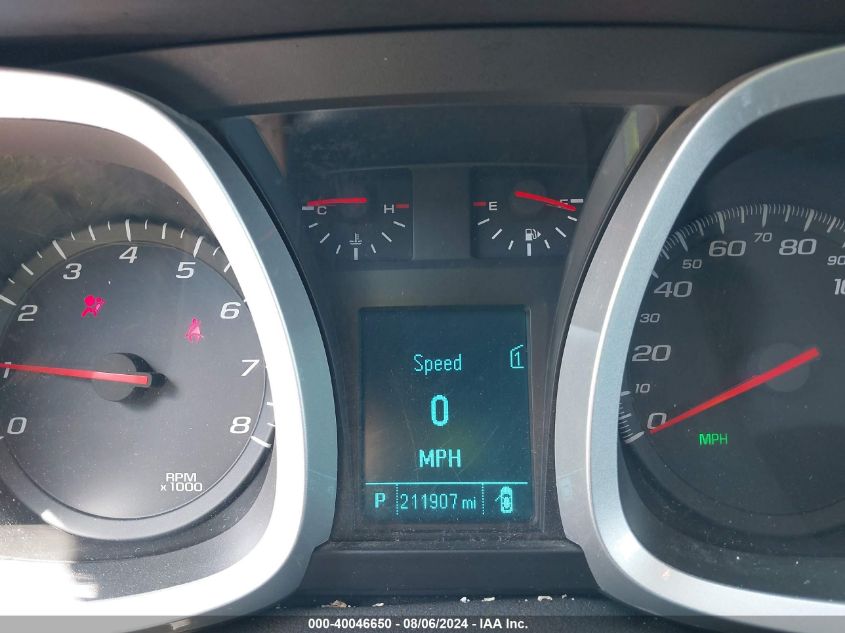 2012 Chevrolet Equinox 2Lt VIN: 2GNFLNEK7C6249603 Lot: 40046650