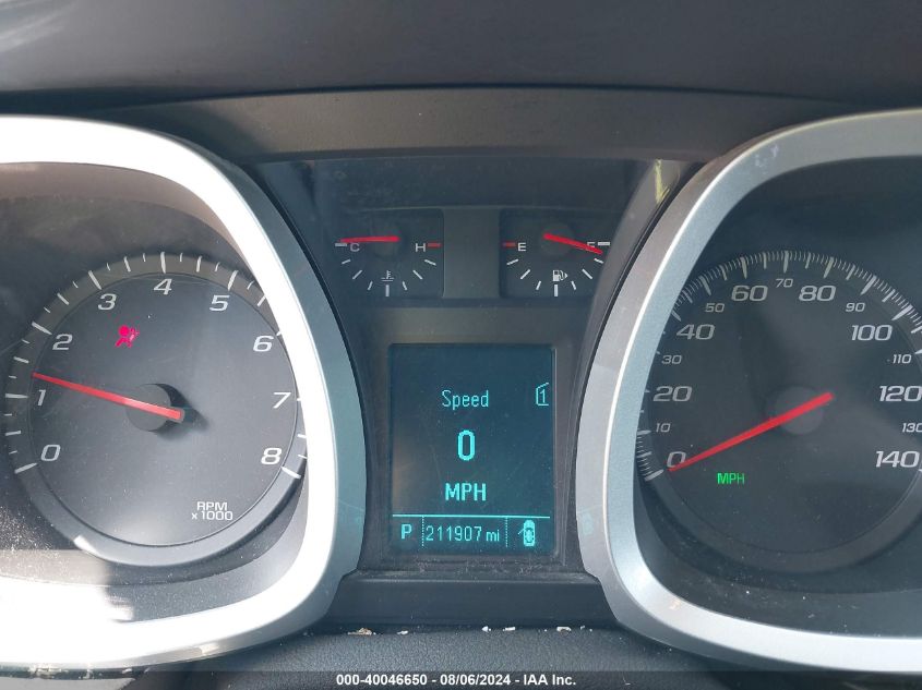 2012 Chevrolet Equinox 2Lt VIN: 2GNFLNEK7C6249603 Lot: 40046650