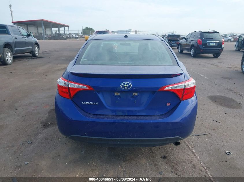 2016 Toyota Corolla S Plus VIN: 5YFBURHE0GP417619 Lot: 40046651