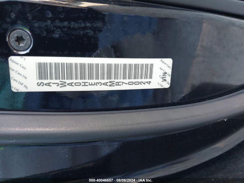 2010 Jaguar Xf Supercharged VIN: SAJWA0HE3AMR70024 Lot: 40046657