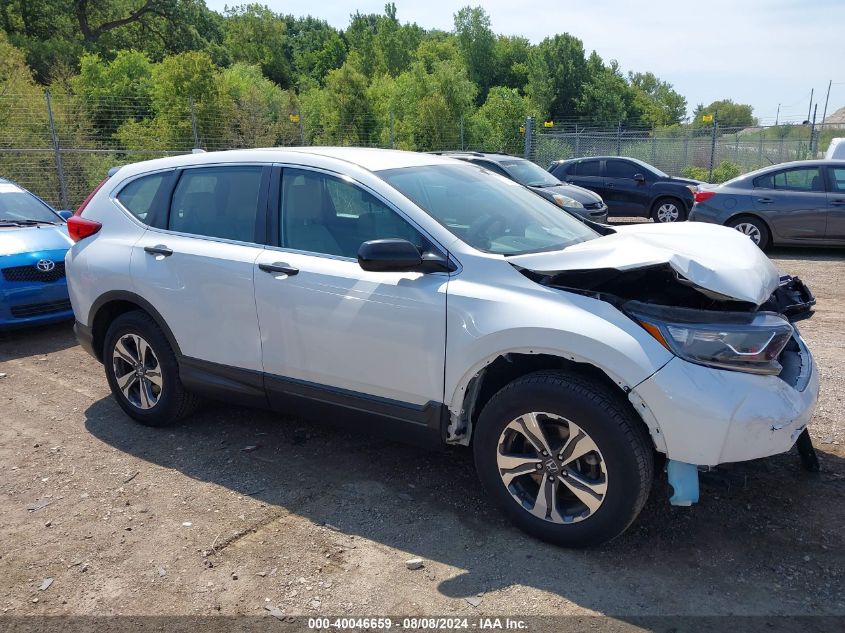 2019 Honda Cr-V Lx VIN: 2HKRW6H31KH204657 Lot: 40046659