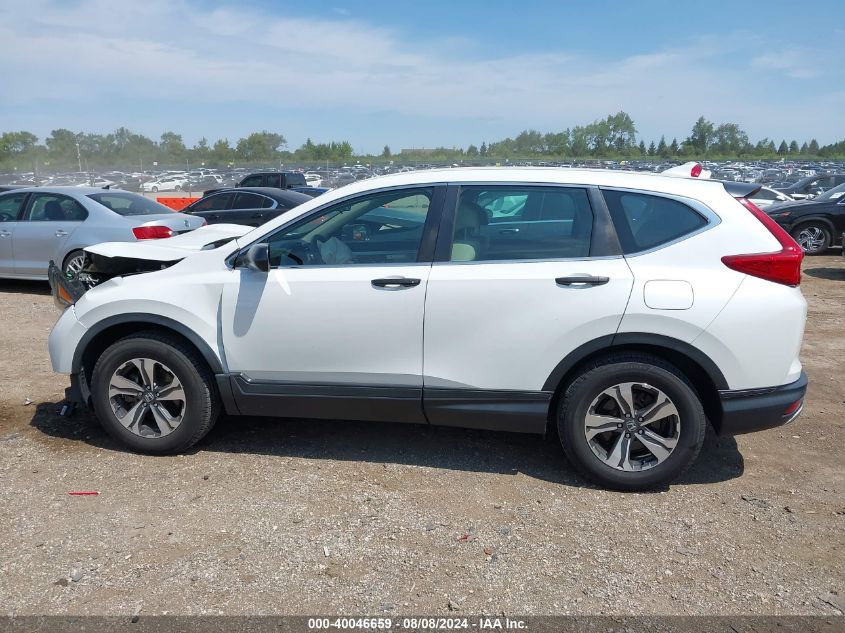 2019 Honda Cr-V Lx VIN: 2HKRW6H31KH204657 Lot: 40046659