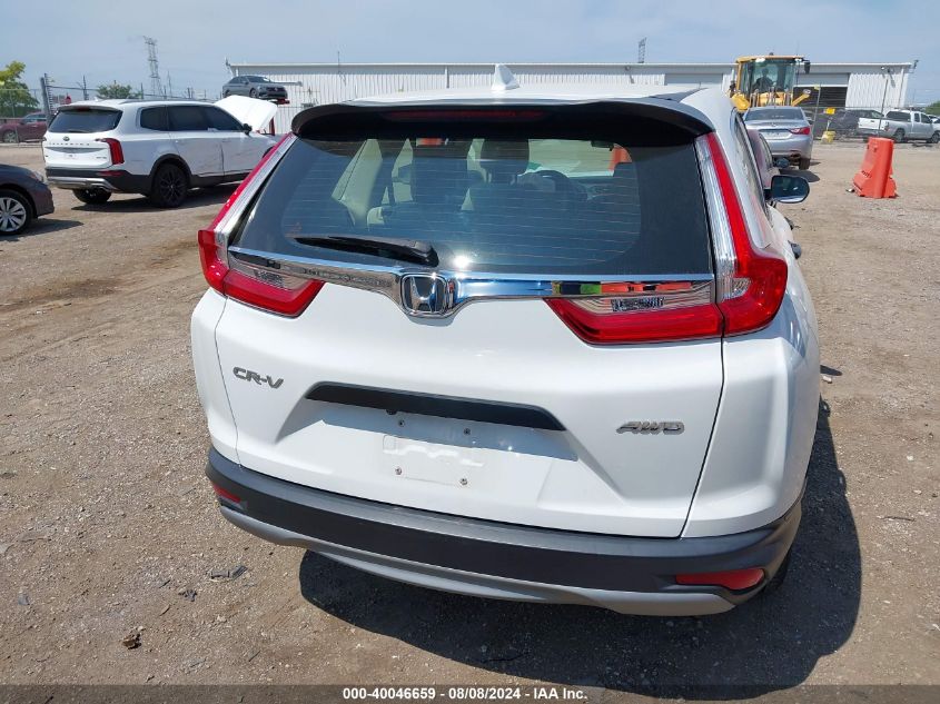 2019 Honda Cr-V Lx VIN: 2HKRW6H31KH204657 Lot: 40046659