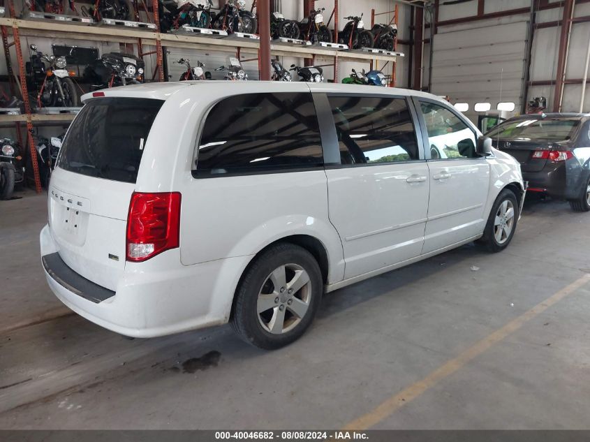 2014 Dodge Grand Caravan Se VIN: 2C4RDGBG7ER263033 Lot: 40046682