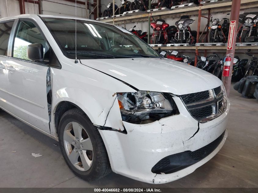 2014 Dodge Grand Caravan Se VIN: 2C4RDGBG7ER263033 Lot: 40046682