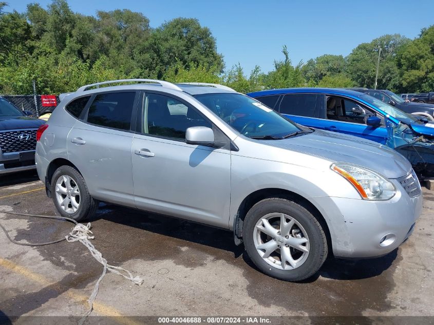 2008 Nissan Rogue Sl VIN: JN8AS58V78W109743 Lot: 40046688