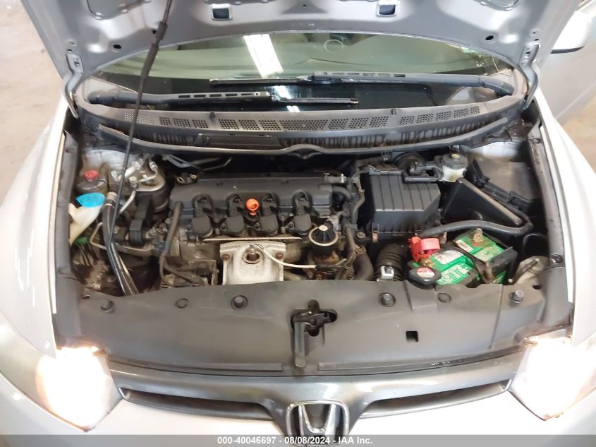 2008 Honda Civic Lx VIN: 2HGFG12648H533264 Lot: 40046697