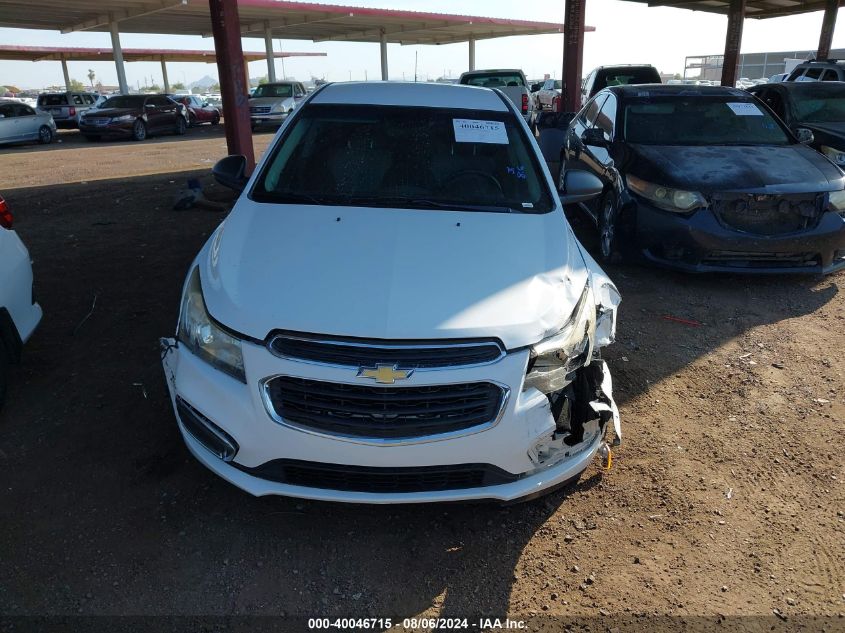 2016 Chevrolet Cruze Limited Ls Auto VIN: 1G1PC5SH1G7206458 Lot: 40046715